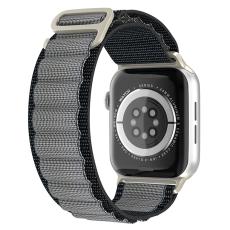 ColorPop Apple Watch 38/40/41/42 mm Armband Alpine Pro Loop Svart/Gr&aring;