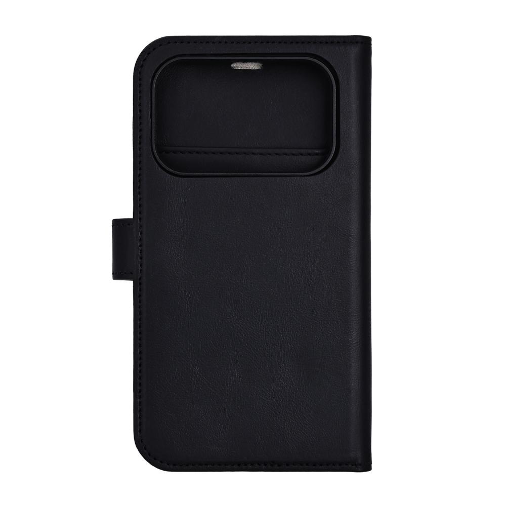 Radicover Radicover iPhone 17 Pro Fodral 2in1 MagSafe Äkta Läder Svart