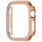  Apple Watch 10 42 mm Skal Rhinestone Roséguld