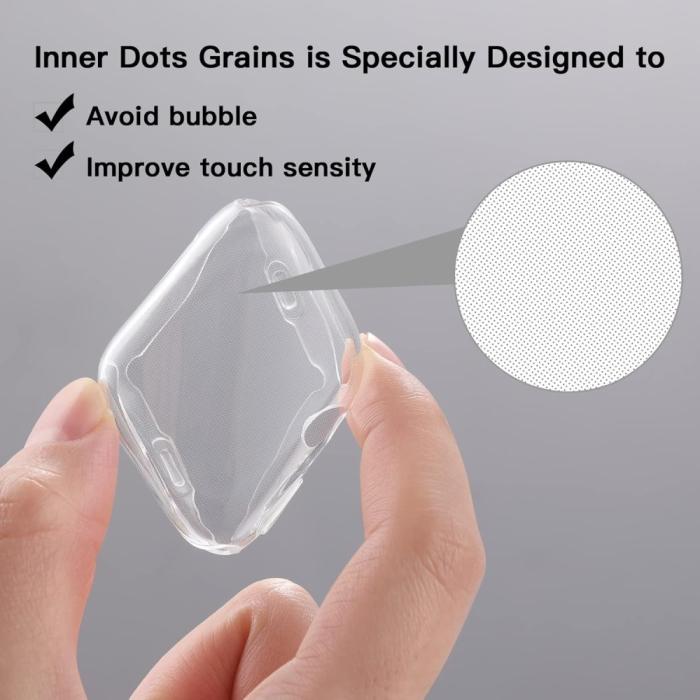 Bild 4,  Apple Watch 10 42 mm Skal TPU Transparent