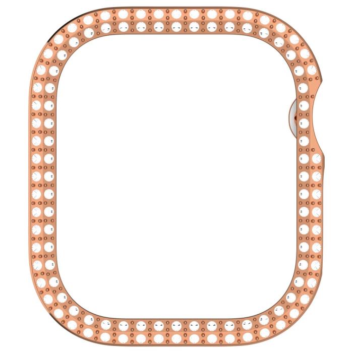 Bild 4,  Apple Watch 10 42 mm Skal Rhinestone Roséguld