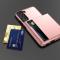  Samsung Galaxy S22 Plus Skal Hybrid Med Kortfack Roséguld