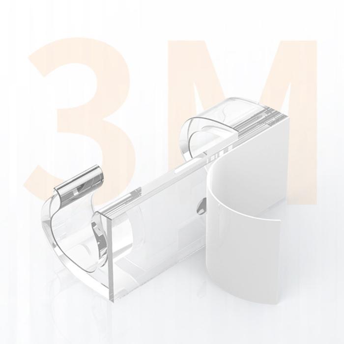Bild 6,  CableCreation 50-PACK Självhäftande Kabelklämmor