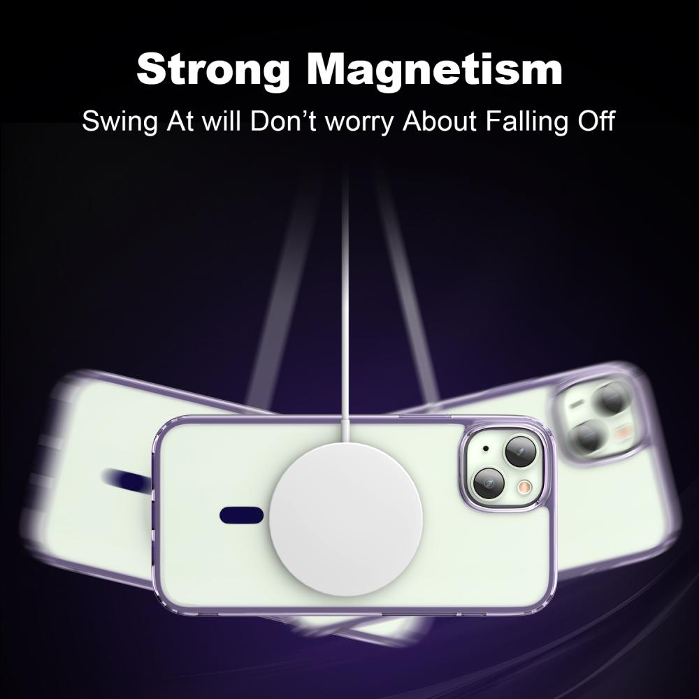 ColorPop ColorPop iPhone 15 Plus Skal CH MagSafe Transparent/Ljus Blå