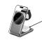Tech-Protect Tech-Protect 3in1 15W Qi MagSafe Vikbar Laddare Space Grey