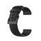  Silikon Armband (24mm) Svart