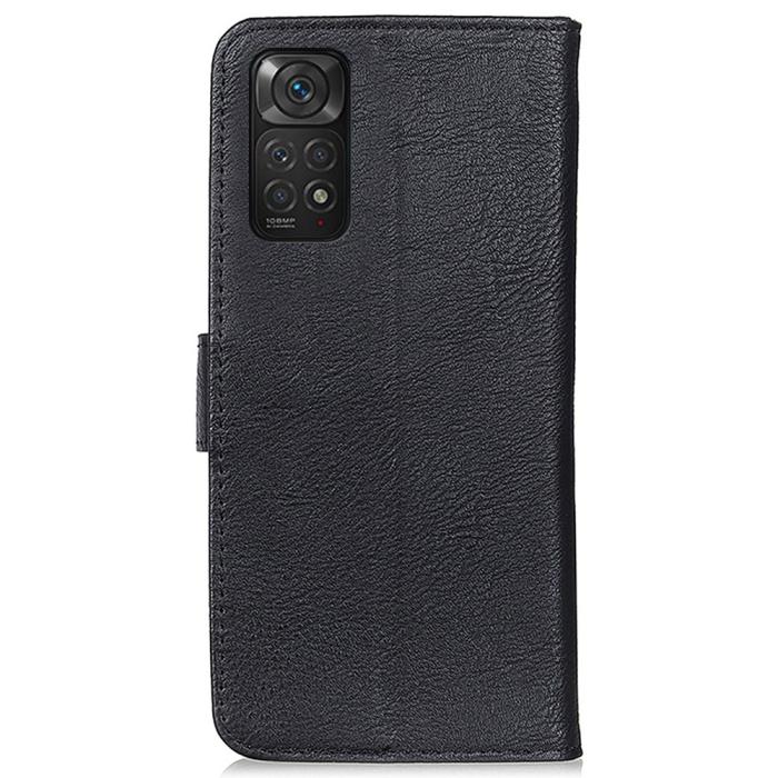 Bild 3, KHAZNEH KHAZNEH Xiaomi Redmi Note 11 4G Fodral Läder Svart