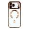  iPhone 17 Pro Skal MagSafe Electroplated TPU Koppar