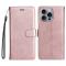  iPhone 16 Pro Max Fodral Läder Roséguld