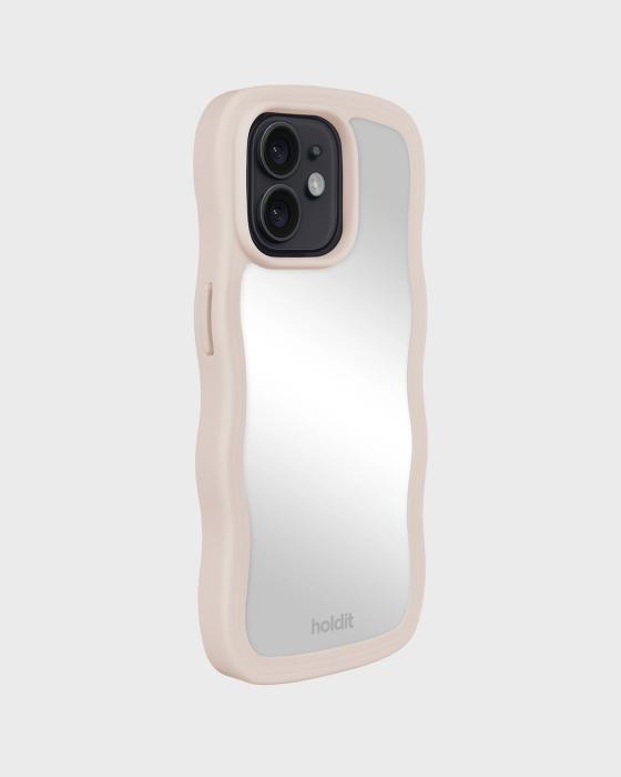 Bild 2, holdit holdit iPhone 12/12 Pro Skal Wavy Light Beige Mirror