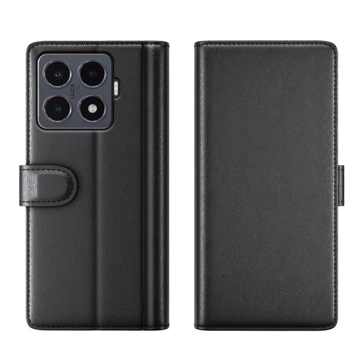 Bild 5,  Xiaomi 15T Pro Fodral Premium Äkta Läder Svart