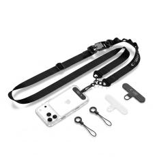 Tech-Protect Tech-Protect Mobilsn&ouml;re CrossBody Rope Svart