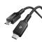 Spigen Spigen 1.5m 100W USB-C - USB-C Kabel Svart