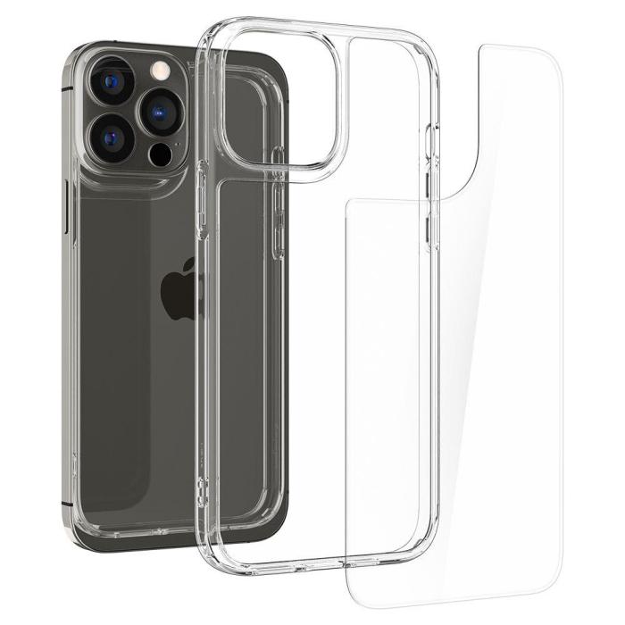 Bild 5, Spigen Spigen iPhone 13 Pro Skal Quartz Hybrid Transparent