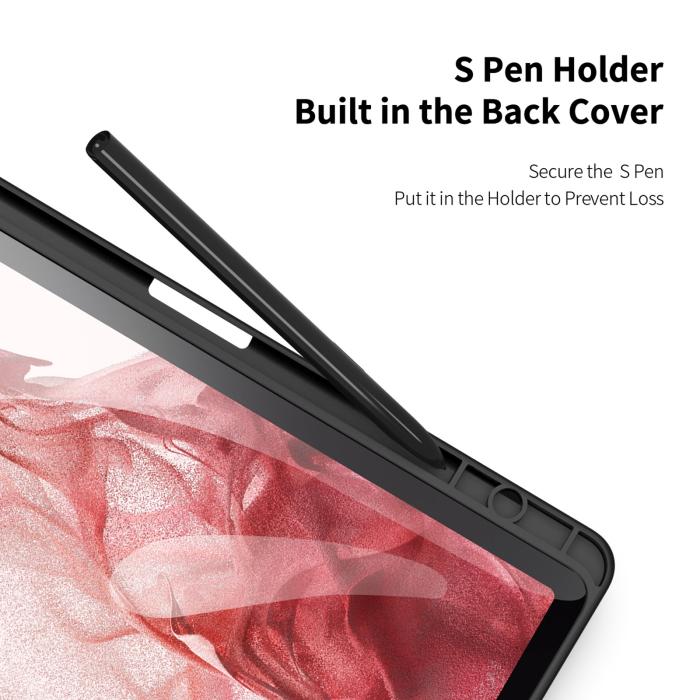 Bild 6, DUX DUCIS DUX DUCIS Galaxy Tab S9 Fodral TOBY Tri-Fold Svart