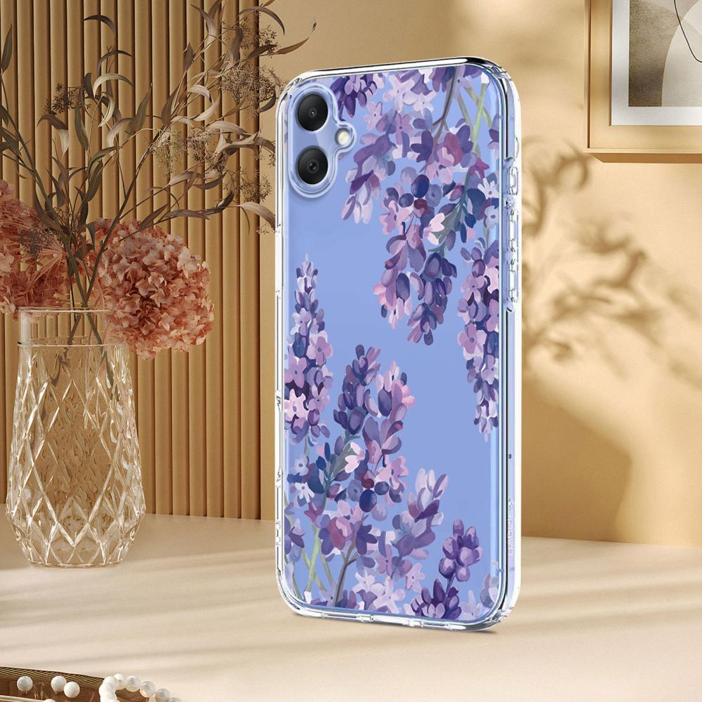  Samsung Galaxy A07 4G Skal Med Tryck Blommor