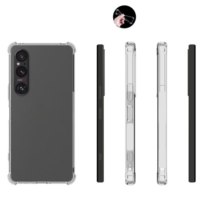Bild 4,  Sony Xperia 1 VI Shockproof TPU Skal Transparent