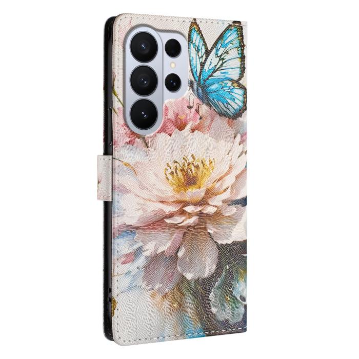Bild 4,  Samsung Galaxy S26 Ultra Fodral Med Tryck Blommor / Fjärilar