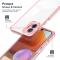  Motorola Moto G73 5G Skal Hybrid Rosa