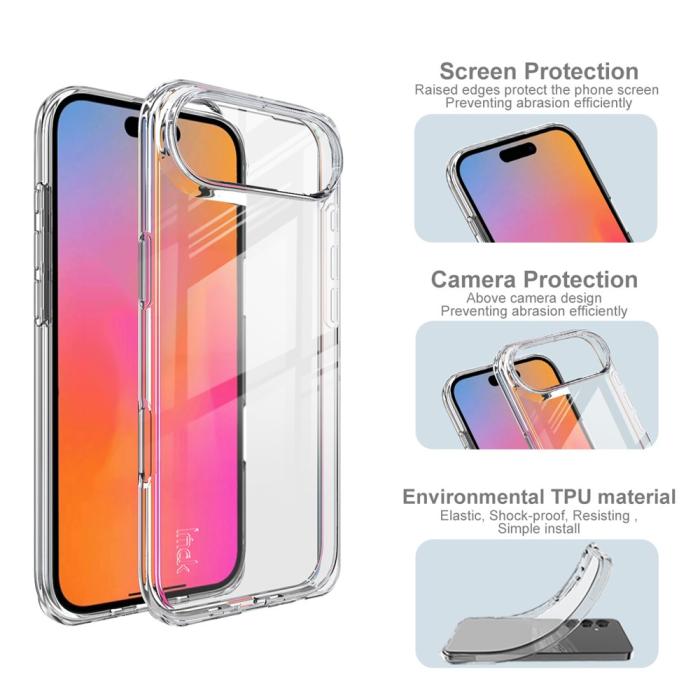 Bild 5, IMAK IMAK iPhone Air Skal TPU Transparent