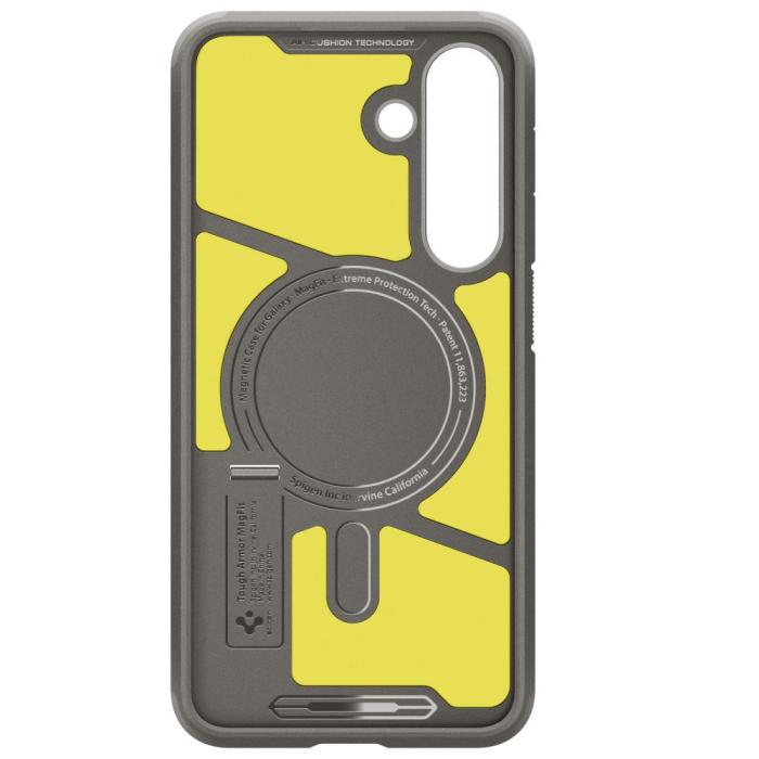Bild 3, Spigen Spigen Galaxy S25 FE Skal MagSage Tough Armor Gunmetal