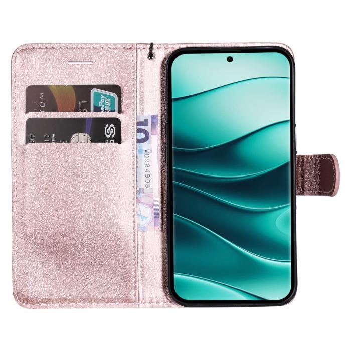 Bild 2,  Xiaomi Redmi Note 14 Pro/Pro Plus 5G Fodral Solid Läder