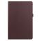  Samsung Galaxy Tab A7 10.4 Fodral Litchi läder Brun