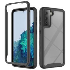  Samsung Galaxy S21 - 360&deg; Shockproof Hybrid Skal - Svart