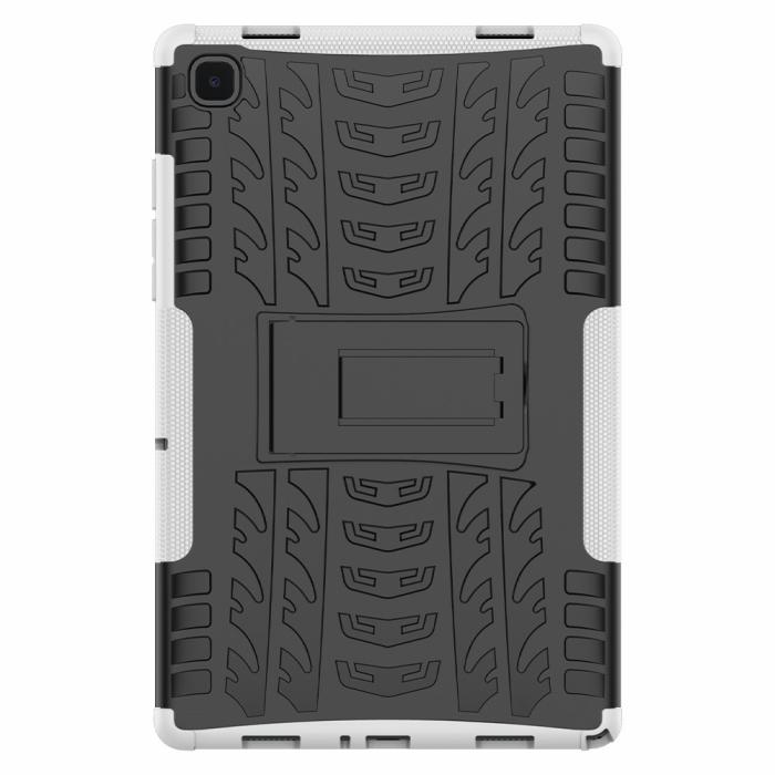 Bild 4,  Samsung Galaxy Tab A7 10.4 Skal Rugged Kickstand Armor Vit