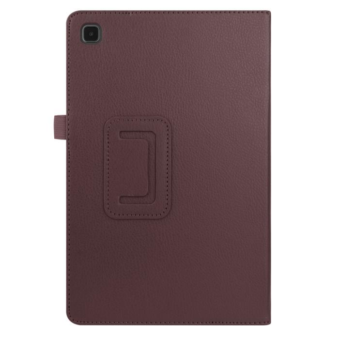 Bild 3,  Samsung Galaxy Tab A7 10.4 Fodral Litchi läder Brun