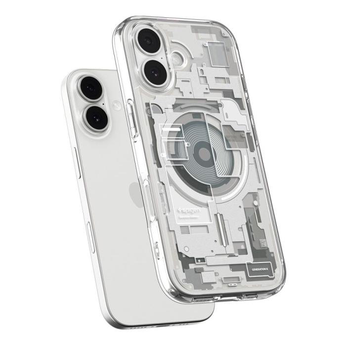 Bild 5, Spigen Spigen iPhone 17 Skal MagSafe Ultra Hybrid Zero One Titanium