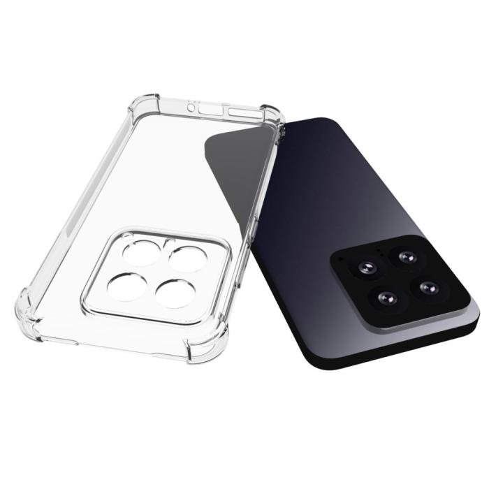 Bild 2,  Xiaomi 14 Skal Shockproof TPU Transparent