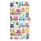  Motorola Moto G86 Power/G86 5G Fodral Med Tryck Ugglor