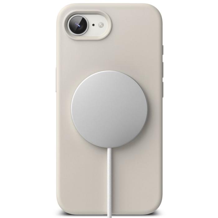 Bild 4, Ringke Ringke iPhone 17e / 16e Skal MagSafe Silikon Stone