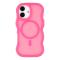  iPhone 17 Skal MagSafe Wavy Matt Rosa
