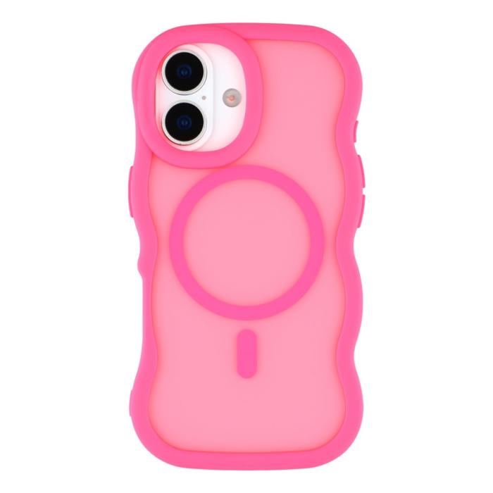 Bild 3,  iPhone 17 Skal MagSafe Wavy Matt Rosa