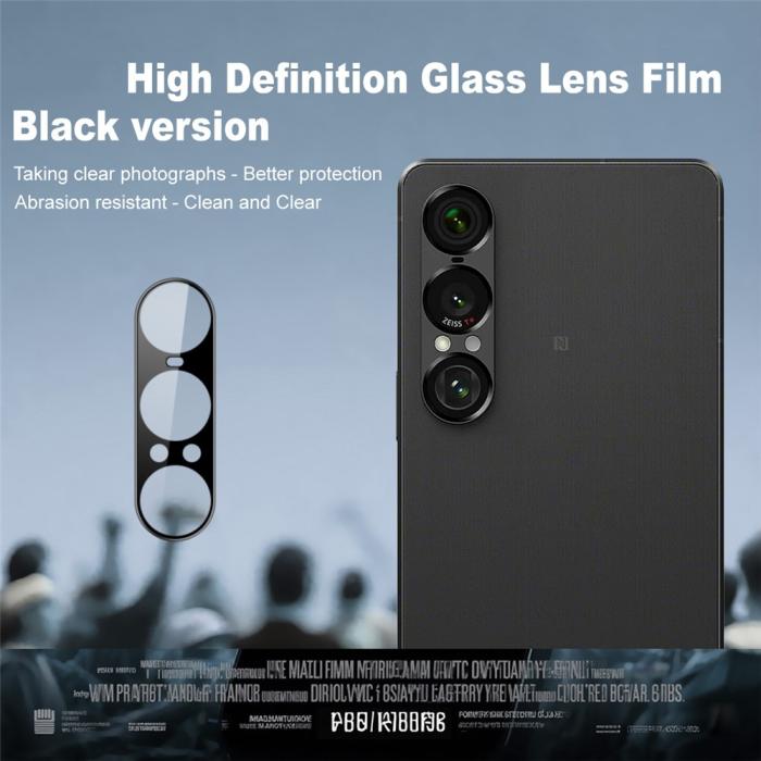 Bild 2, IMAK IMAK Sony Xperia 1 VII Linsskydd Härdat Glas Svart