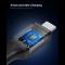 Spigen Spigen 1.5m 100W USB-C - USB-C Kabel Svart