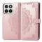  Honor 400 Smart Fodral Mandala Läder Roséguld