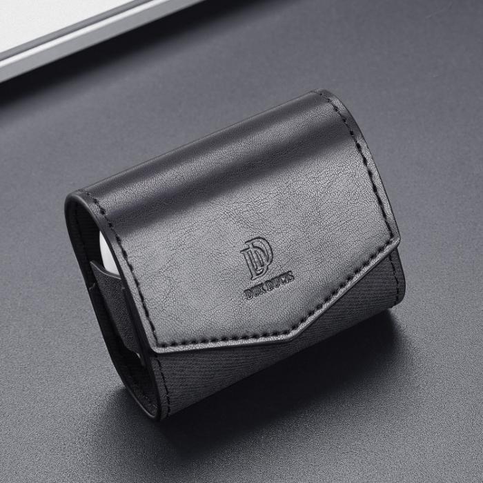 Bild 2, DUX DUCIS DUX DUCIS AirPods 3 Fodral PU-Läder Med Krok Svart