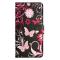  Motorola Moto G15 / G15 Power Fodral Med Tryck Rosa Fjärilar