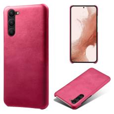  Samsung Galaxy S24 Plus L&auml;derbelagt Skal Rosa