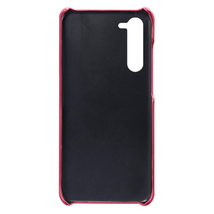 Bild 4,  Samsung Galaxy S24 Plus Läderbelagt Skal Rosa