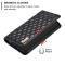 BINFEN BINFEN iPhone 15 Pro Max Fodral Diamond Flip Läder Svart