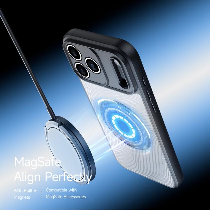 Bild 4, DUX DUCIS DUX DUCIS iPhone 17 Pro Max Skal MagSafe Aimo Series Svart