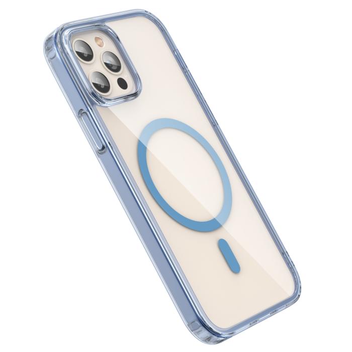 Bild 3, ColorPop ColorPop iPhone 12 Pro Max Skal CH MagSafe Transparent/Ljus Blå