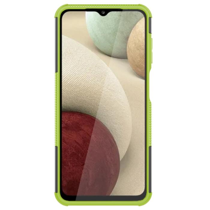Bild 4,  Samsung Galaxy A04s / A13 5G Stöttåligt Skal med Stöd Grön