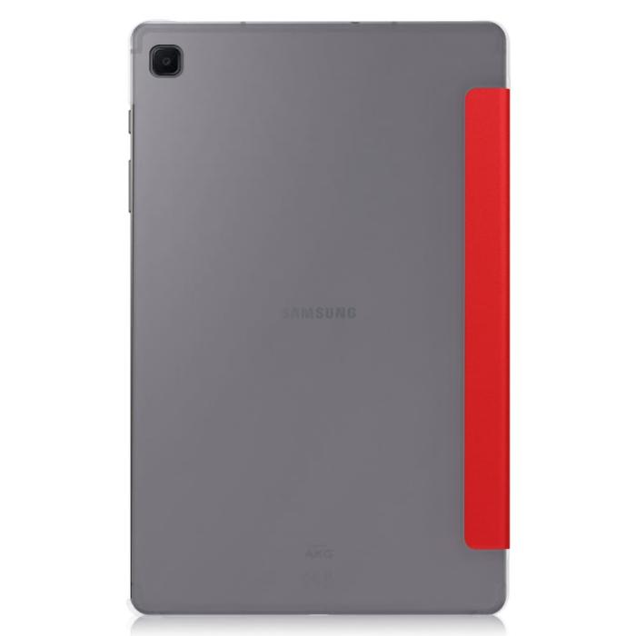 Bild 3,  Samsung Galaxy Tab A7 10.4 Fodral Tri-Fold Röd