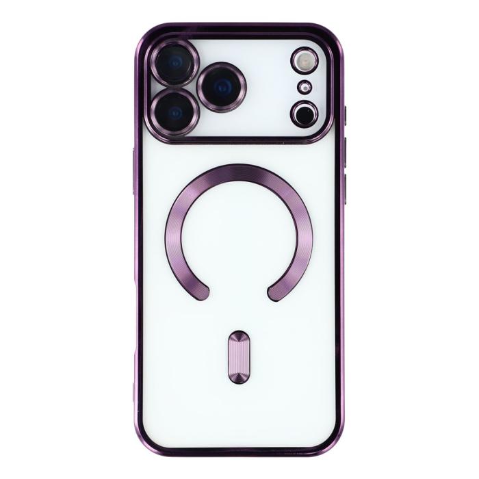 Bild 3,  iPhone 17 Pro Skal MagSafe Electroplated TPU Lila