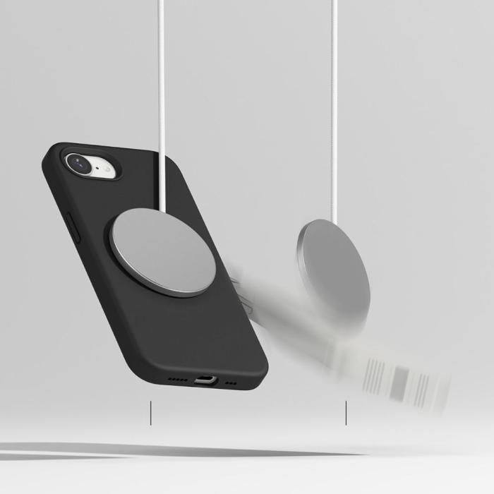 Bild 5, Ringke Ringke iPhone 17e / 16e Skal MagSafe Silikon Svart